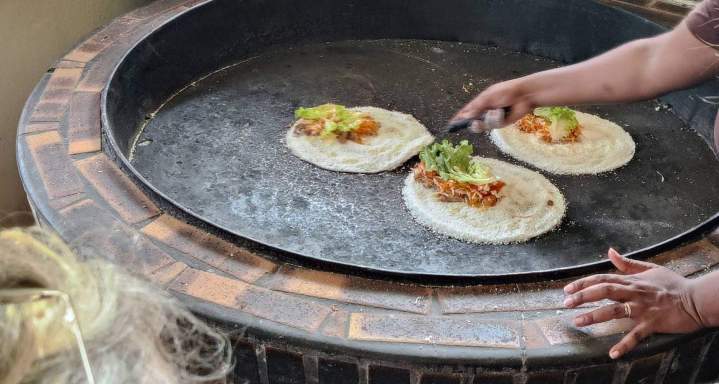 Kassave aux légumes Guadeloupe