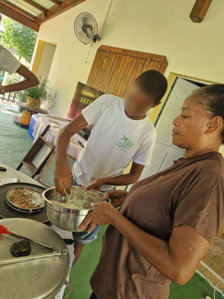 Visite de kassaverie - Guadeloupe