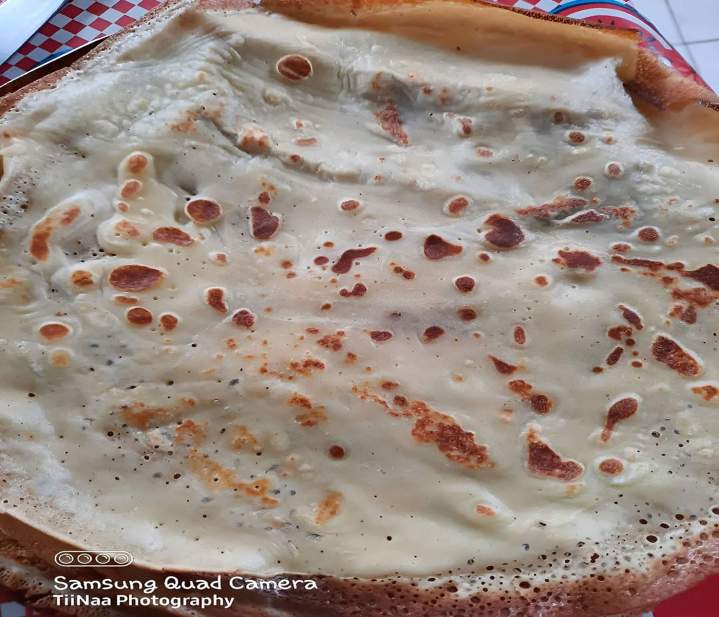 Crêpe au manioc Guadeloupe