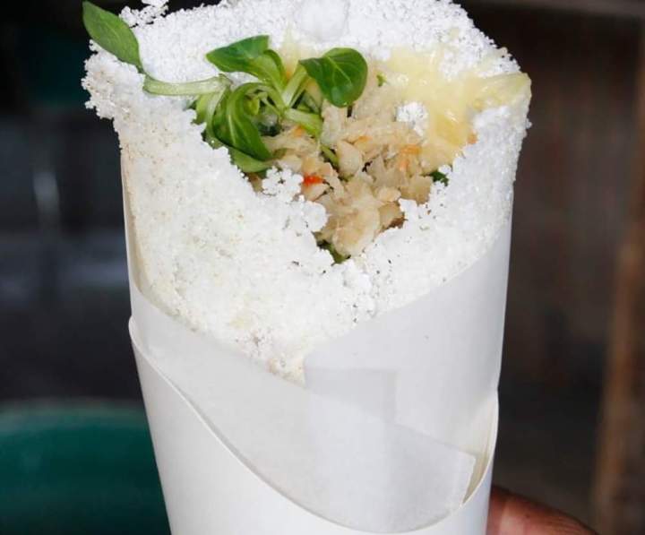 Wrap de kassave à emporter Guadeloupe