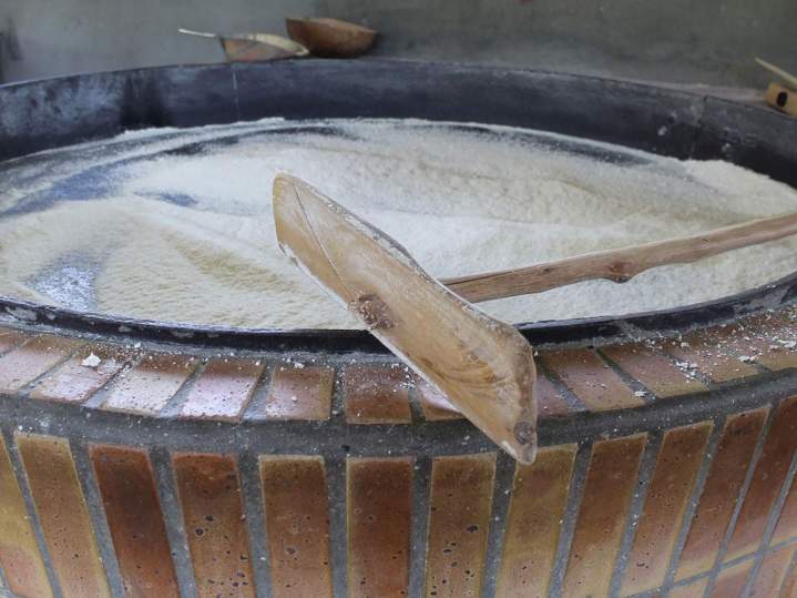 Farine de manioc artisanale Guadeloupe