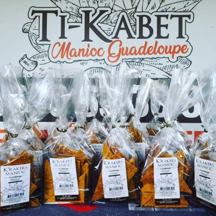 Krakers de manioc la Kassaverie Ti-Kabet Guadeloupe